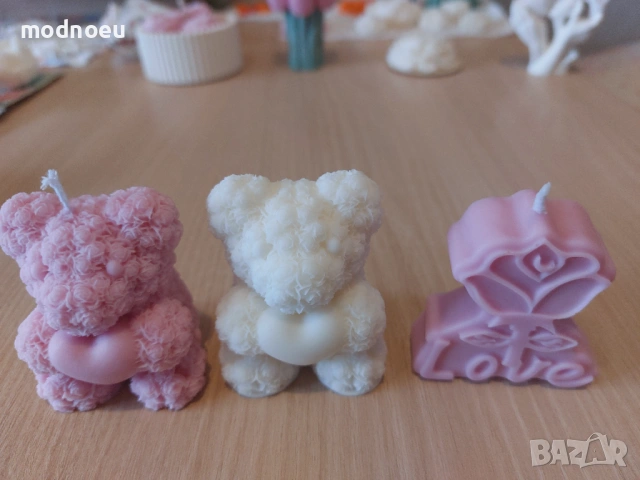 Ароматна свещ Роза Love , снимка 2 - Романтични подаръци - 53345067