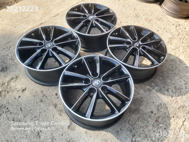 4 броя алуминиеви джанти за Toyota Corolla,Toyota Auris 16, снимка 5 - Гуми и джанти - 51486409
