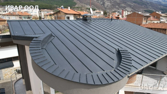 Покривна Ламарина - профил Клик Панел и Двоен фалц