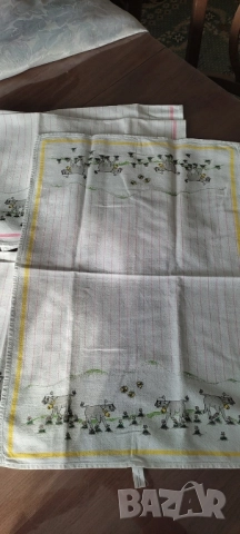 Комплект от 5 броя памучни кърпи, снимка 5 - Други - 51631342
