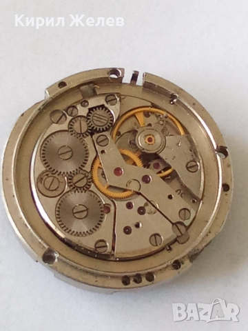 Механизъм с циферблат от стар ръчен часовник 44206, снимка 3 - Мъжки - 52253693