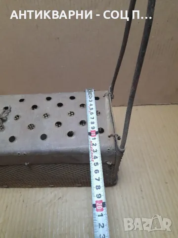 Соц Стар Ръчно Изработен Капан За Мишки Плъхове., снимка 10 - Антикварни и старинни предмети - 48696467