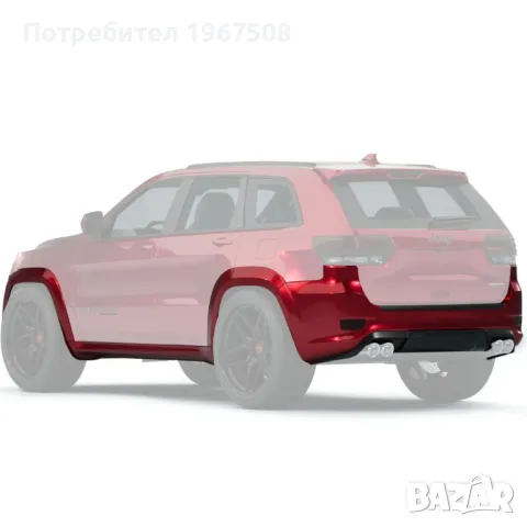Предна броня + DRL Jeep GRAND CHEROKEE TRACKHAWK SRT Style, преден капак 2014 - 2021 и други части, снимка 11 - Части - 49364826