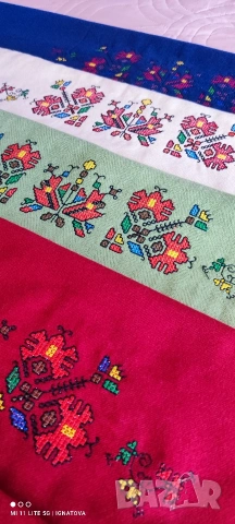 Кашмирен шал с бродерия , снимка 6 - Шалове - 53063898