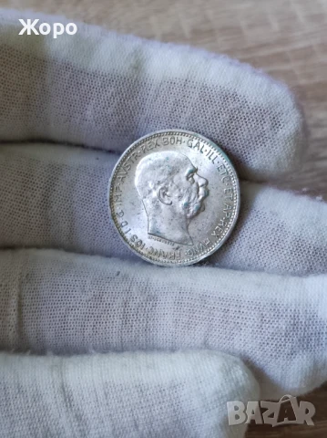 1 крона 1916 година Австрия , снимка 2 - Нумизматика и бонистика - 50854437