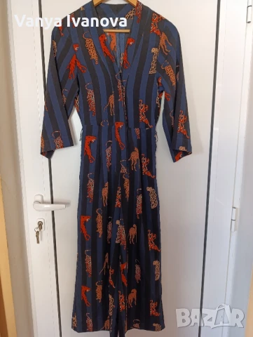 Monki жесток гащеризон с принт тигри, снимка 3 - Гащеризони - 51088030