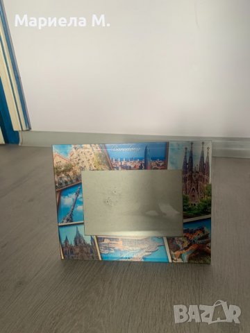 Стъклена рамка за снимка- Барселона, снимка 1 - Декорация за дома - 40019508