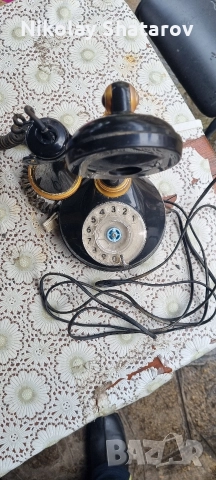 Ретро телефон , снимка 2 - Антикварни и старинни предмети - 51941452