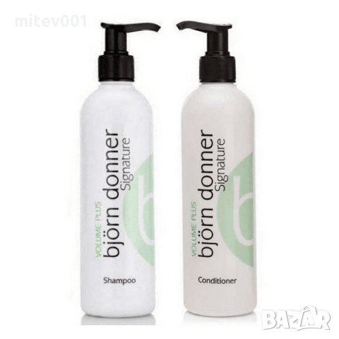 Björn Donner Комплект шампоан и балсам Volume Plus 300 мл 391213, снимка 1