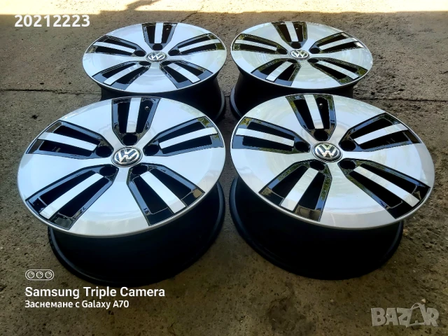 4 броя алуминиеви джанти за Volkswagen Golf 6,7,8 Volkswagen T-Roc 16, снимка 3 - Гуми и джанти - 50795703
