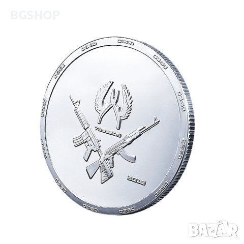 Монета Counter-Strike Global Offensive - Silver, снимка 4 - Нумизматика и бонистика - 43899082