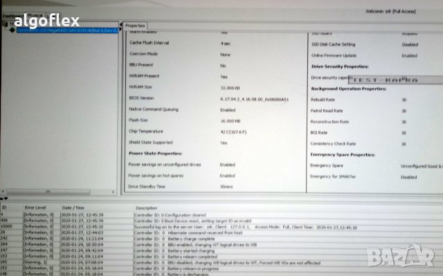 Контролер 12Gb SAS9341-8i SAS9300-8i iMR HBA SAS/SATA 8порт Dell WFN6R, снимка 10 - Други - 28260271
