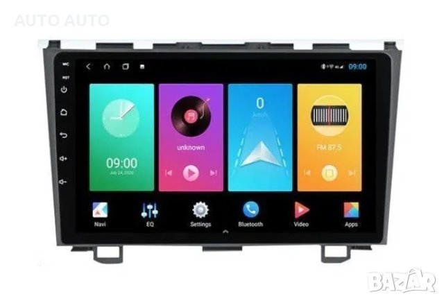 HONDA CRV Android навигация Хонда ЦРВ Андроид за кола джип + камера, снимка 2 - Аксесоари и консумативи - 40510527