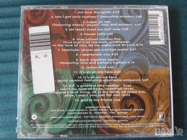 Full Force ‎– Sugar On Top - НОВ оригинален USA  диск музика, снимка 2 - CD дискове - 50242466