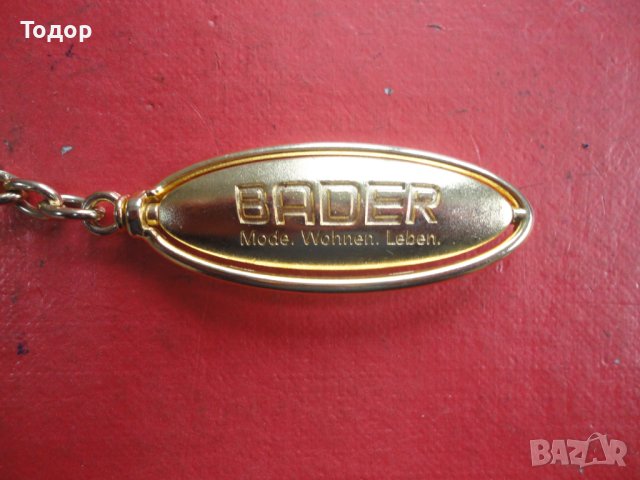 Позлатен ключодържател Bader Mode, снимка 3 - Колекции - 40277164