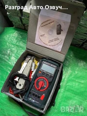 METRA HIT 16U - TRMS True RMS Качествен Мултицет изолационен тестер, снимка 7 - Други инструменти - 50544251