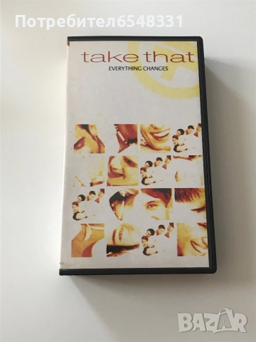 Видеокасета Take That - Everything Changes , снимка 8 - Други жанрове - 51452609