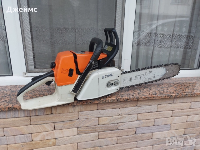 Резачка STIHL 034 AV super electronic quickstop , снимка 15 - Градинска техника - 52659740