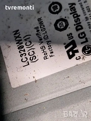 дисплей LC320WXN SCC1 за телевизор TOSHIBA модел 32AV733G1, снимка 2 - Части и Платки - 47415675