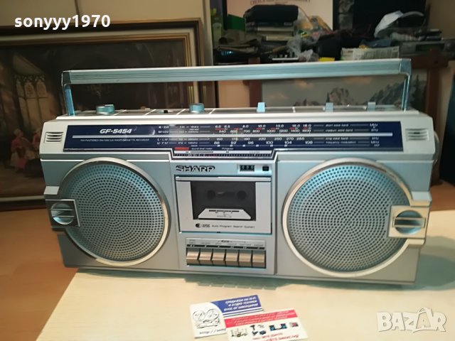 sharp-колекционерски-внос германия 2707211036, снимка 2 - Радиокасетофони, транзистори - 33638288