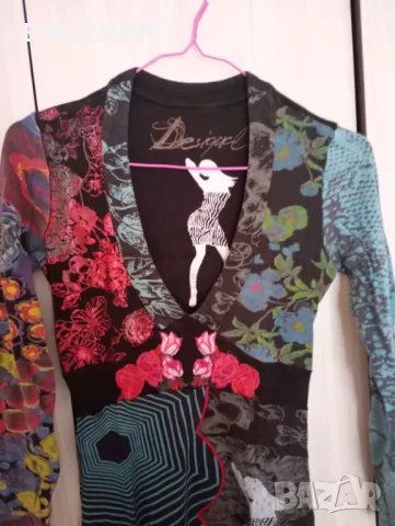 Маркова дамска рокля Desigual Нова е 289.99 лв Продава се за 49 лв/ носена 5-6 пъти/ гр.Варна, за С, снимка 7 - Рокли - 49812511