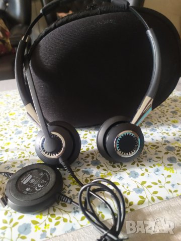 Професионални (висок клас ) слушалки с микрофон Jabra BIZ 2400, снимка 7 - Слушалки и портативни колонки - 43920960