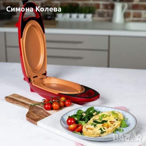 ✨Електрически тиган Red Copper 5 MINUTE CHEF, снимка 4 - Други стоки за дома - 40210084