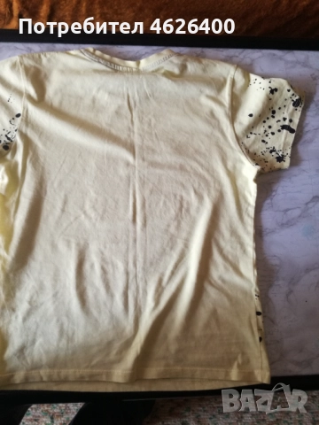 Продавам детска фланелка с къс ръкав,с рисунка с паети-BUSEN , снимка 3 - Тениски - 52111234