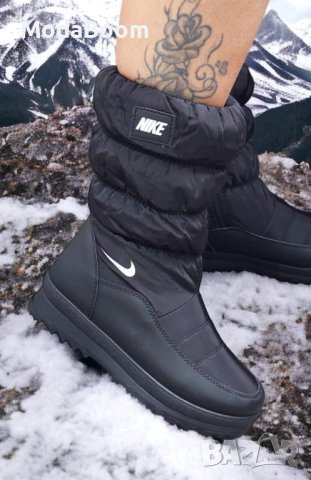 🤍Nike черни зимни апрески🤍, снимка 1 - Дамски апрески - 43178005