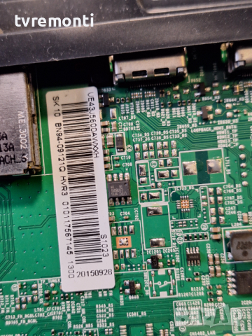MAIN BOARD , BN41-02353 BN41-02353B BN94-09121Q.for SAMSUNG UE43J5600 for 43inc for DISPLAY GJ043BGA, снимка 4 - Части и Платки - 44872501