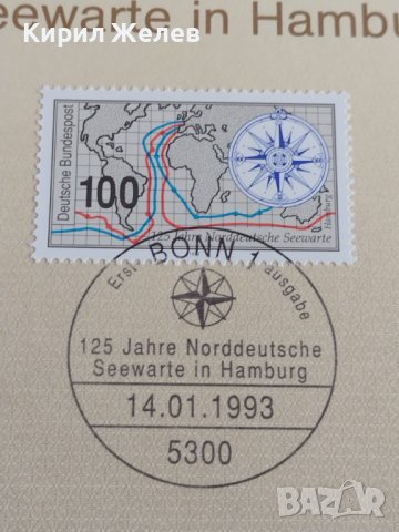 Пощенски марки ПЪРВИ ЛИСТ ПОЩА ГЕРМАНИЯ ПЕРФЕКТНО СЪСТОЯНИЕ РЯДКА ЗА КОЛЕКЦИОНЕРИ 30994, снимка 3 - Филателия - 37870822