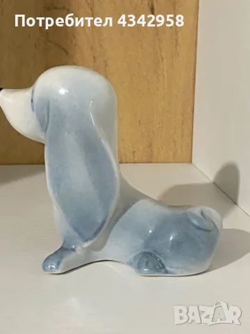 Vintage. Порцелан."Куче”, снимка 4 - Антикварни и старинни предмети - 49784715