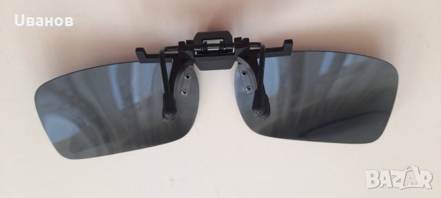 Слънчеви очила/ рамка за диоптрични очила, черни, Polarized, снимка 2 - Слънчеви и диоптрични очила - 33440428