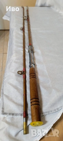 Колекционерска японска ръчно изработена стара бамбукова пръчка