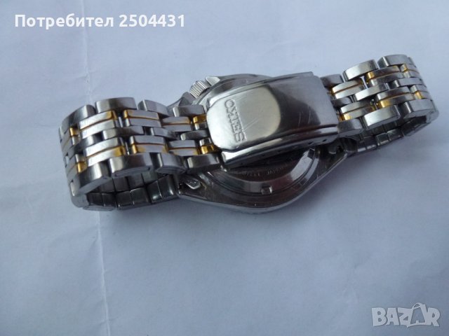 Мъжки часовник спорт кварцов гмуркач Seiko ретро японски стоманен, снимка 10 - Мъжки - 43612037