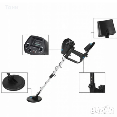 Водоустойчив металотърсач за злато, сребро, монети и съкровища K-1374, снимка 8 - Нумизматика и бонистика - 53539753