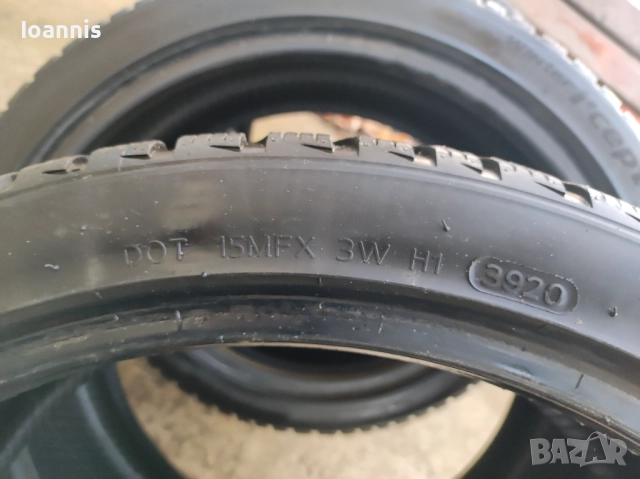 225.45.19 Зимни гуми като нови , снимка 4 - Гуми и джанти - 52710908