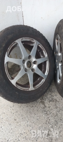 195 65 15 ЗИМНИ КАТО НОВИ и 5х114.3 ДЖАНТИ , снимка 11 - Гуми и джанти - 52636089