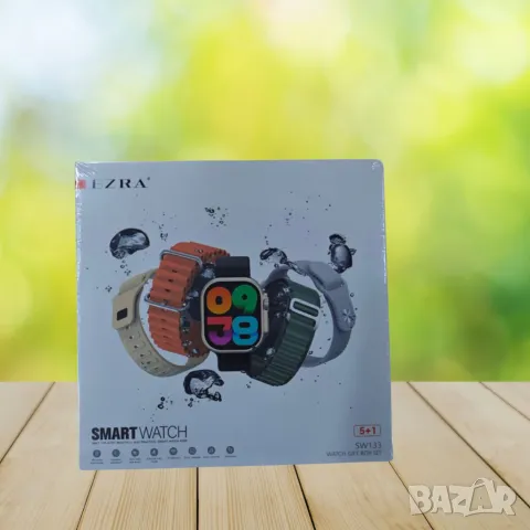 Стилен смарт часовник, Smart Watch Ezra, 5+1 SW, снимка 7 - Смарт часовници - 49242652