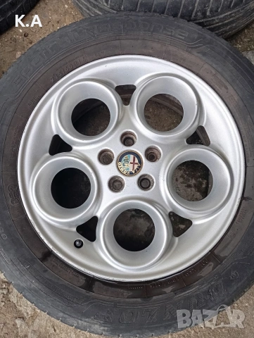 Оригинални джанти Alfa Romeo 16, снимка 2 - Гуми и джанти - 53025266
