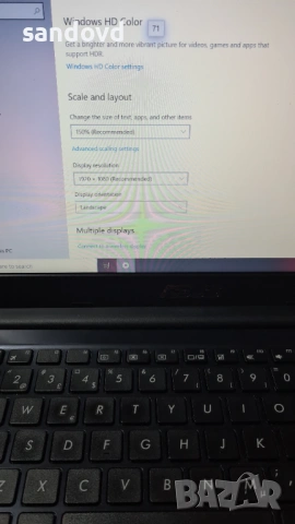 лаптоп ASUS  R417N цена 80 евро, снимка 6 - Лаптопи за дома - 53403902