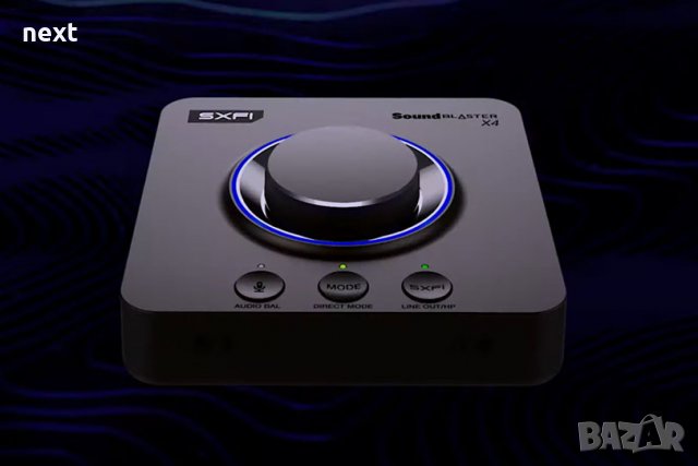 Звукова карта и ДАК DAC Creative Sound Blaster X4 + Гаранция, снимка 4 - Ресийвъри, усилватели, смесителни пултове - 39985770