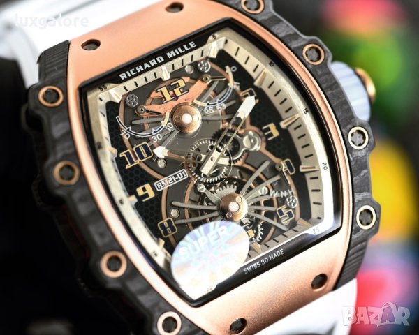 Мъжки часовник Richard Mille RM21-01 Kāne Aunoa с автоматичен механизъм, снимка 3 - Мъжки - 43515940