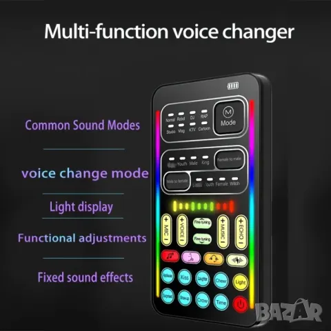 Устройство за промяна на глас