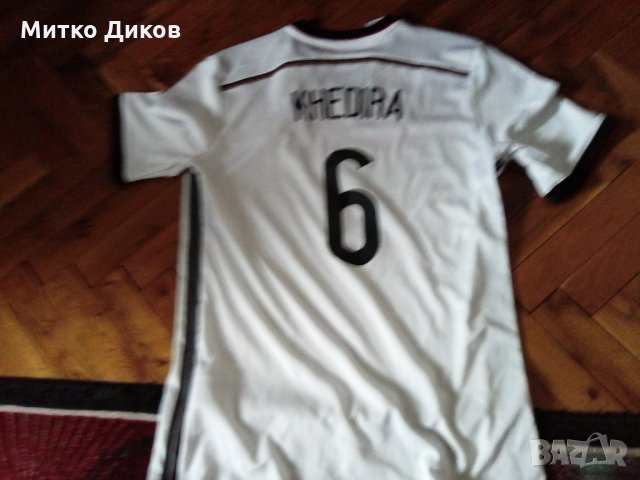 Германия тениска маркова на Адидас №6 Сами Кедира размер С, снимка 6 - Футбол - 28303217