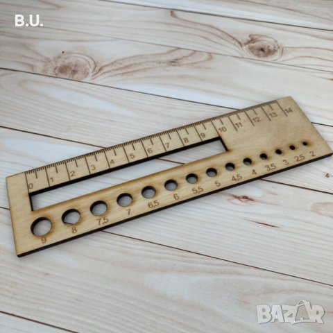 Дървена помощна линия за плетене, снимка 4 - Други - 43019759