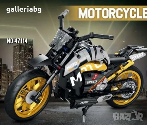 Конструктор Мотоциклет, снимка 2 - Конструктори - 51027910
