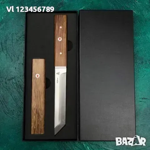 Висок клас японски ТАНТО нож KIBU JP06 WOOD, Стомана D2,HRC 58-60