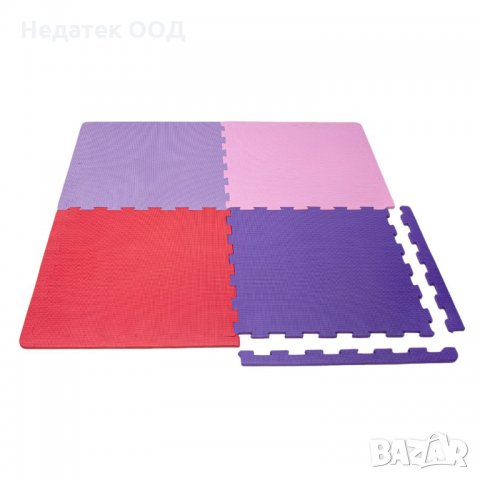 Голям мек пъзел за под Lila , 63x63 см, 4 бр, снимка 2 - Игри и пъзели - 35498441