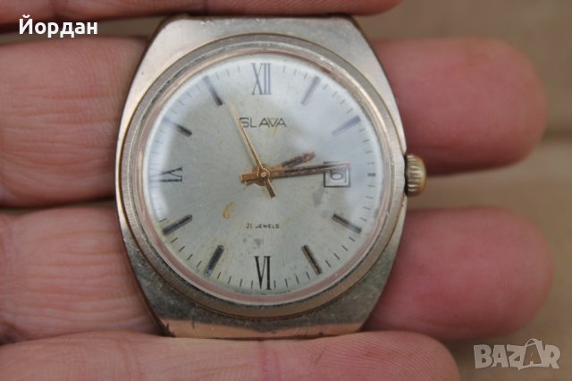 Мъжки часовник ''Слава'' 21 камъка, снимка 7 - Мъжки - 43240783